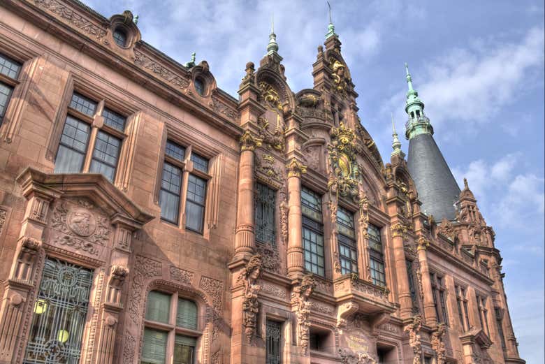 Fachada de la Universidad