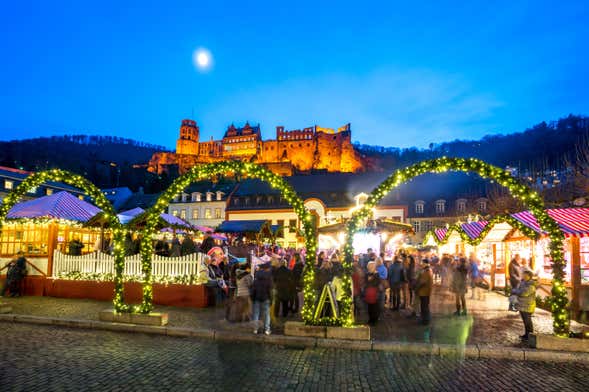 Tour por el mercadillo navideño de Heidelberg