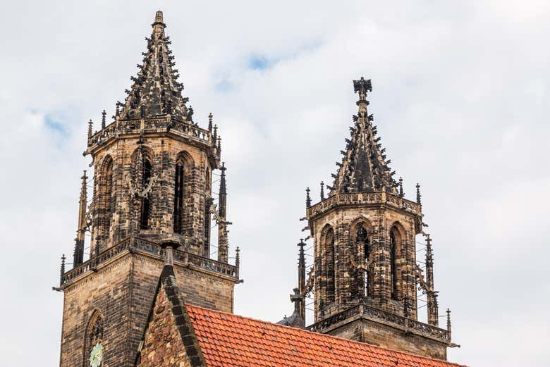 Torres de la Catedral de Magdeburgo