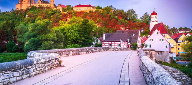 Excursión al castillo de Harburg y Rotemburgo