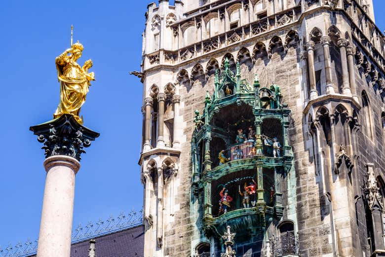 Details on the Glockenspiel