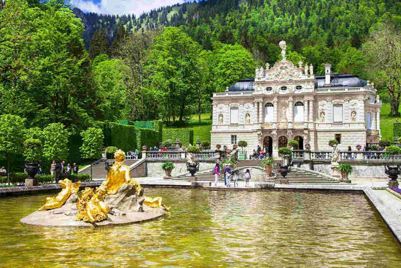 Fachada del Palacio de Linderhof