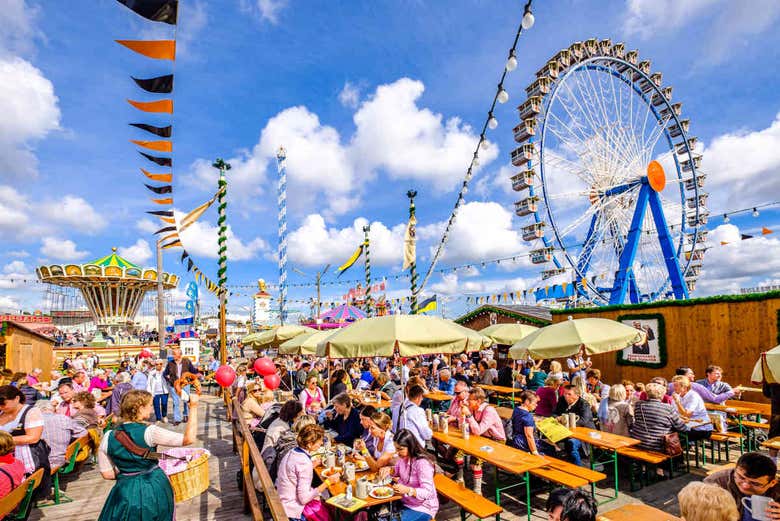 Feira da cerveja em Munique
