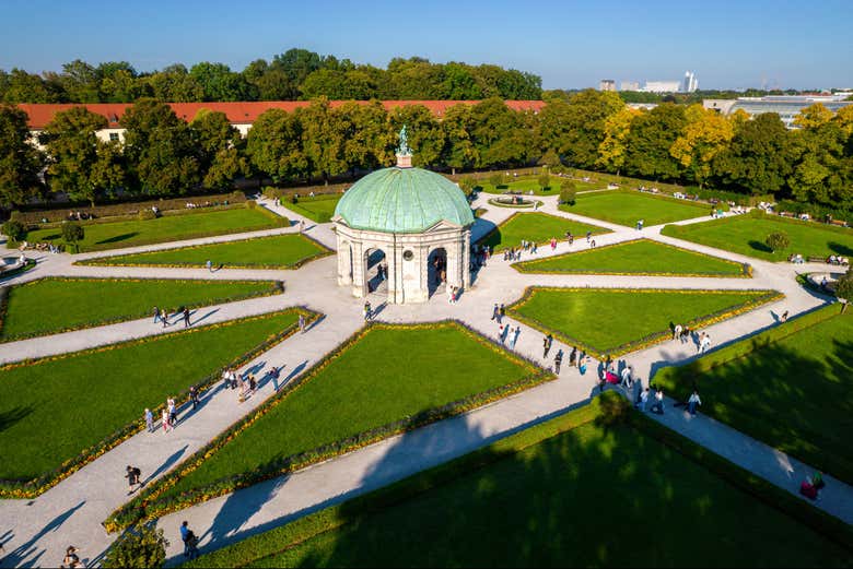 Concluiremos el tour en el parque Hofgarten