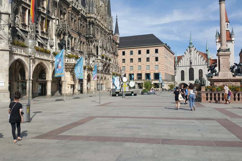 L'infopoint turistico di Marienplatz