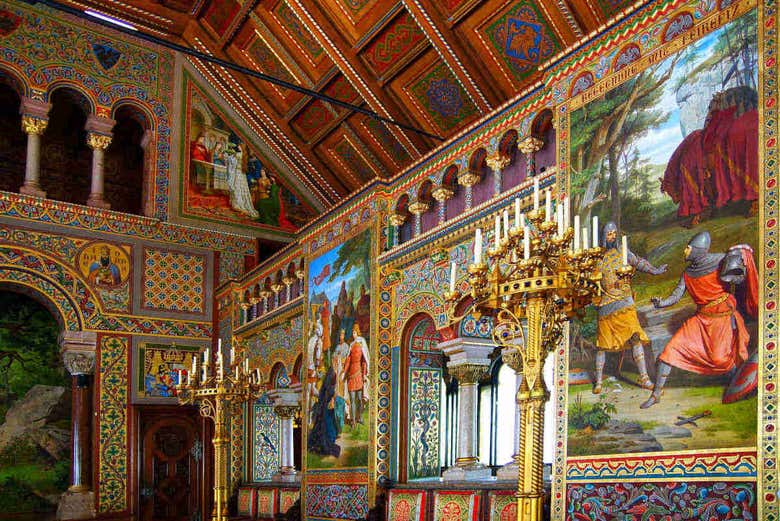 Interior de Neuschwanstein