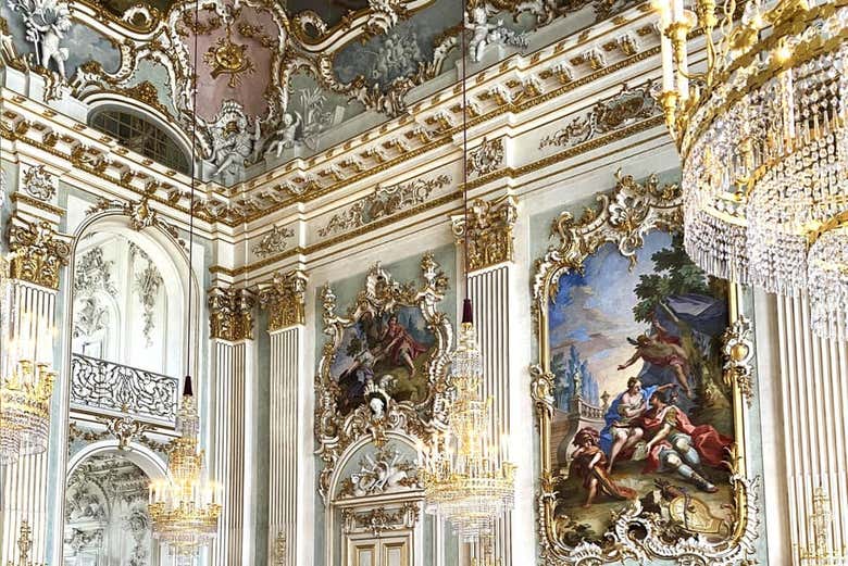 Take in the beautiful Baroque details in the palace