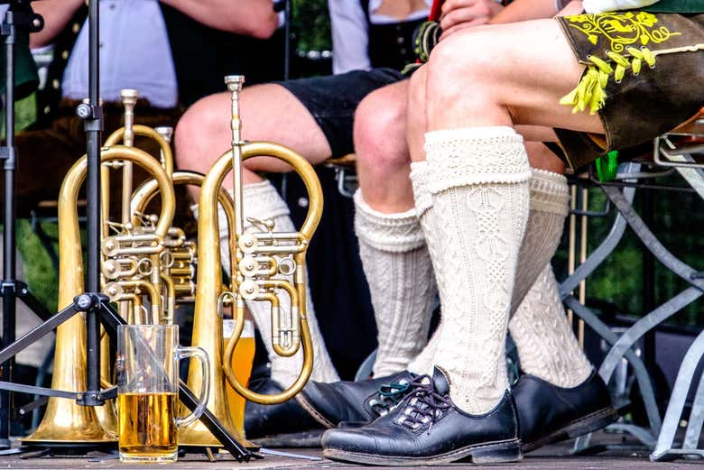 Roupa típica da Oktoberfest