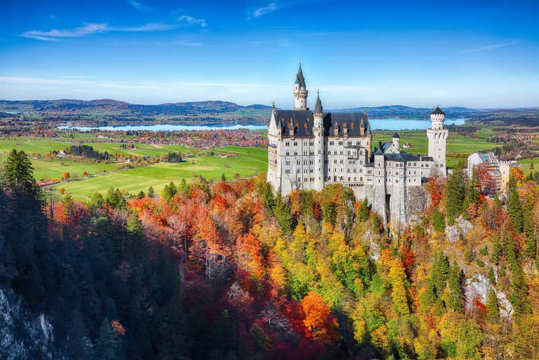 Los paisajes de Neuschwanstein os cautivarán para siempre