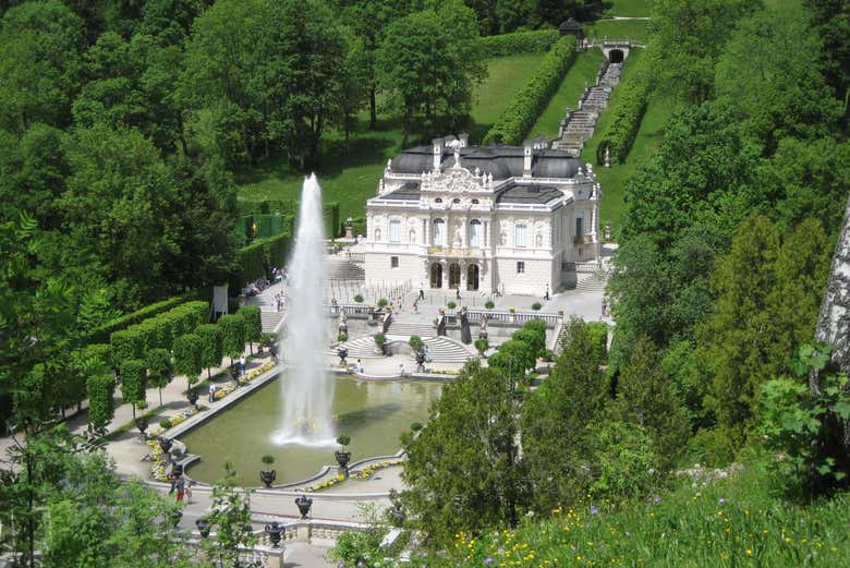 Paisajes del palacio de Linderhof