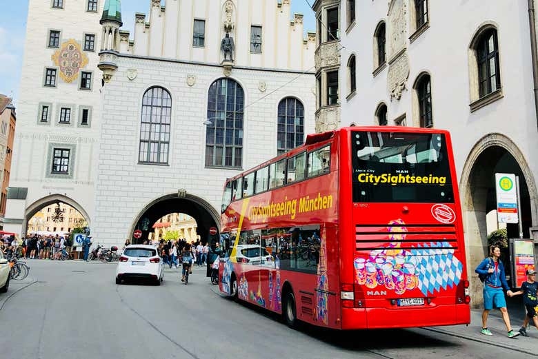 El autobús recorre los principales puntos de Múnich