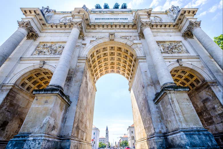 Siegestor, l'arc de triomphe de Munich
