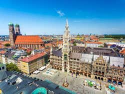 Marienplatz desde Peterskirche