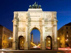 Siegestor, el Arco del Triunfo de Múnich