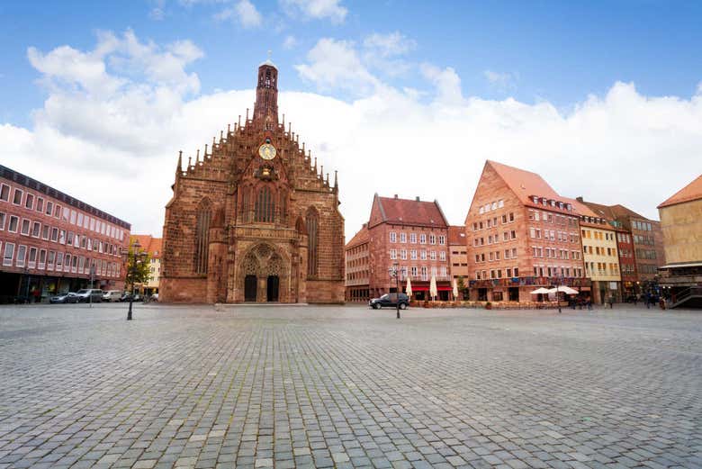 Uno scorcio della Frauenkirche