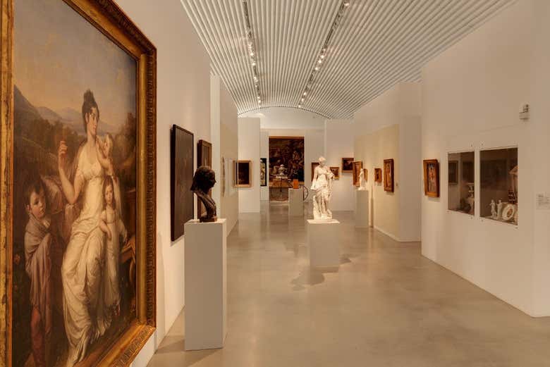 Contemplaréis diferentes obras de arte