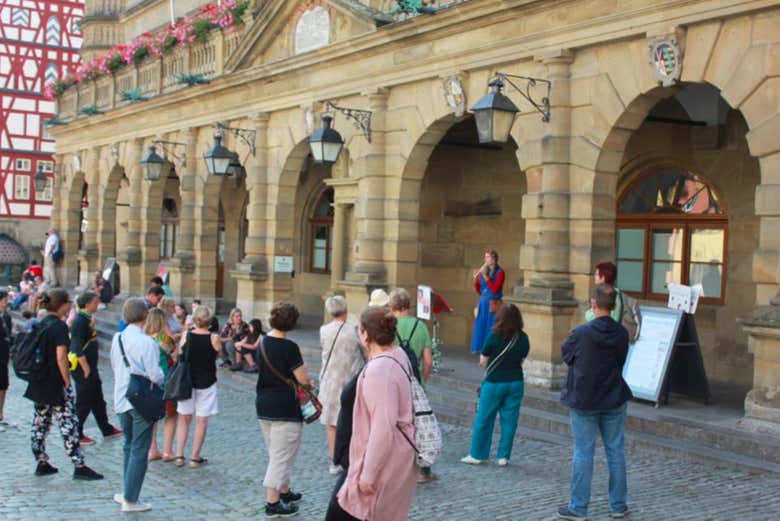 Esibizione di musica medievale