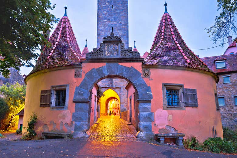 Entrance to the historic centre