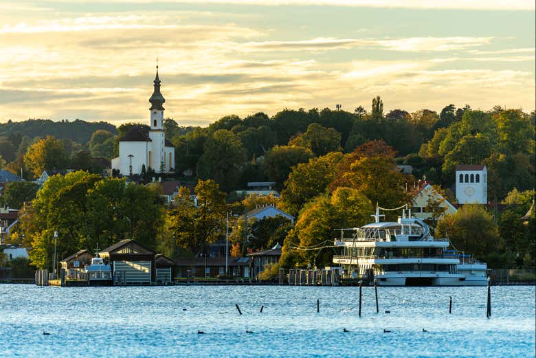 Vue sur le lac Starnberg