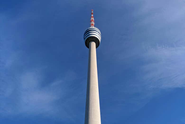 Spot the Fernsehturm, the world's first TV tower