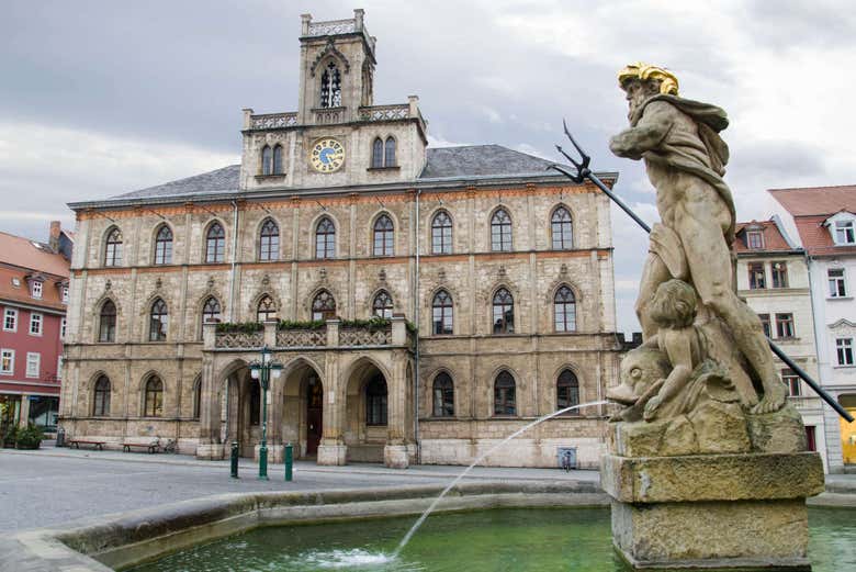 Neptune fountain