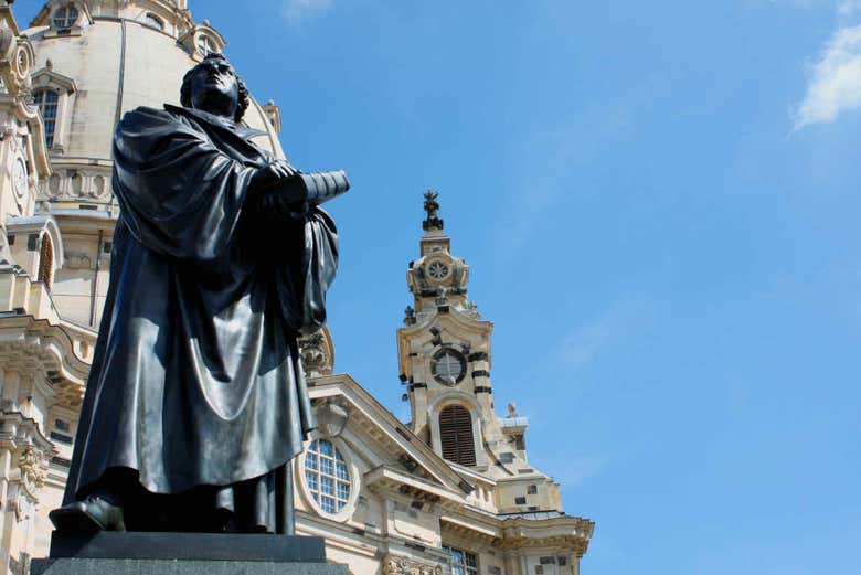 Estatua de Martín Lutero