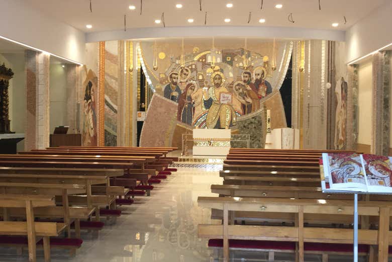 Interior de la iglesia de San Julián