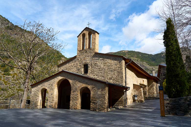 Antigua Basílica de Meritxell