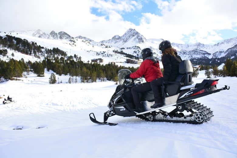 Disfrutando de un paseo único en Grandvalira