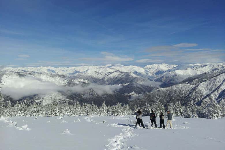 Spectacular views of the Pyrenees