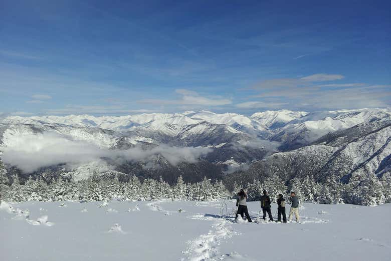 Vistas de Grandvalira durante la actividad