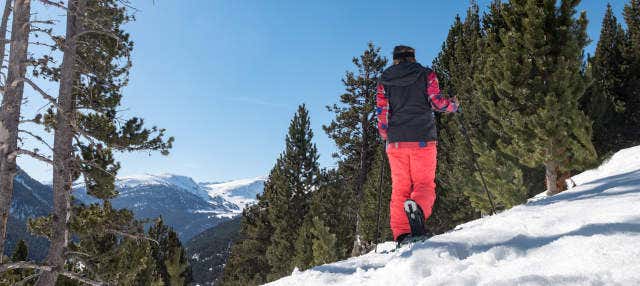 Paseo con raquetas de nieve por Grandvalira