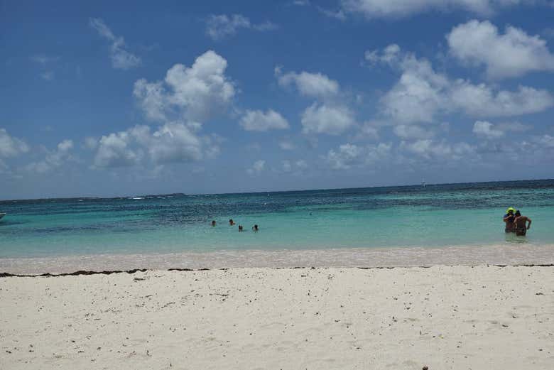 Nadaremos em águas cristalinas