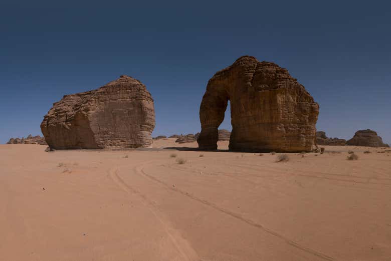 Nei pressi della Roccia dell'Elefante