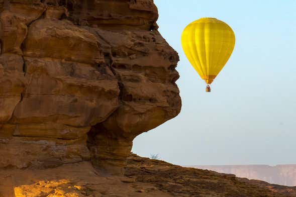 Paseo en globo por Al-Ula