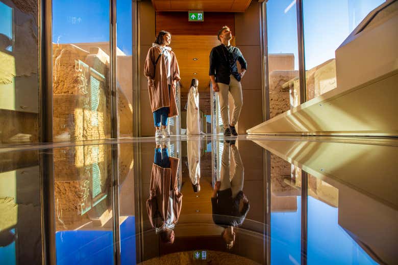 Visitando los proyectos urbanísticos