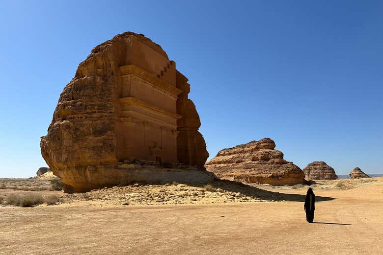 Percorrendo Mada'in Saleh