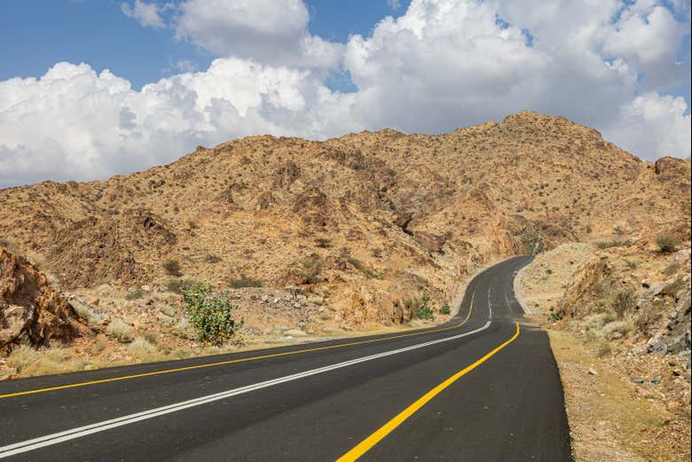 Una de las carreteras que pasaremos