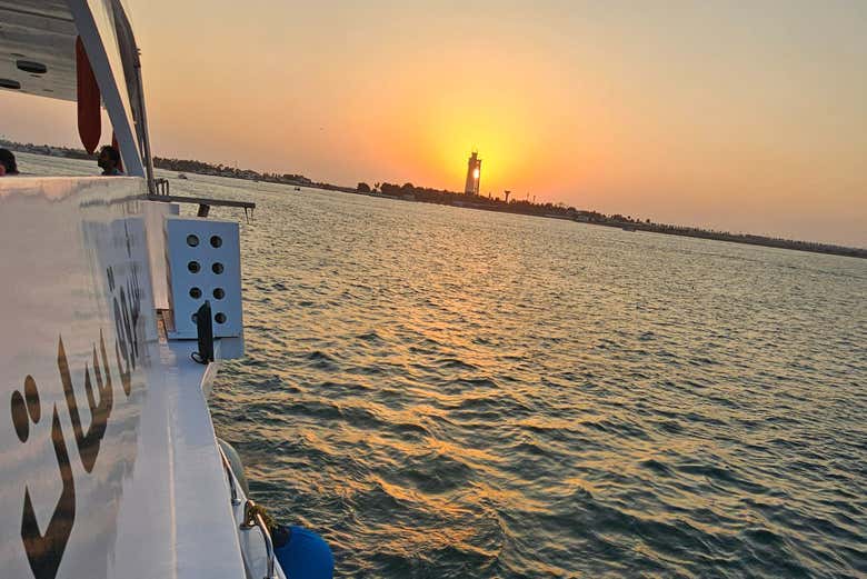 Tendréis preciosas vistas de la bahía Obhur