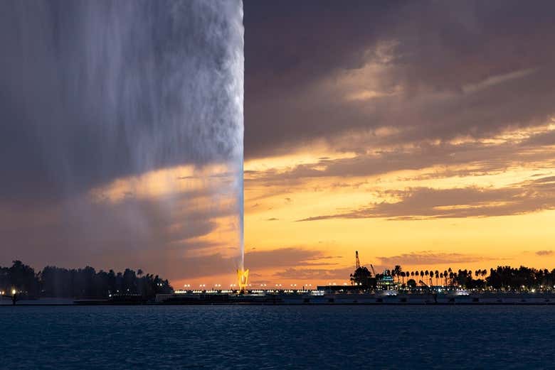 I panorami serali di Gedda