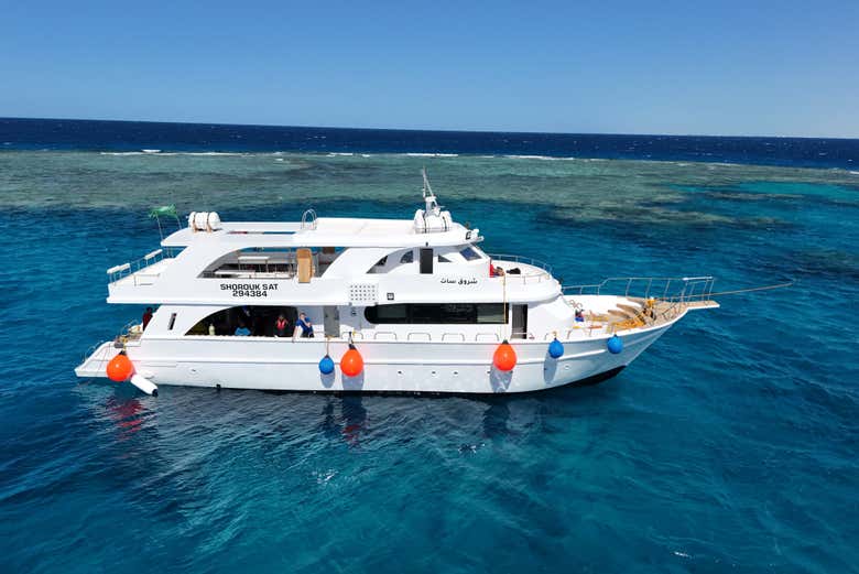 Tendréis preciosas vistas de la bahía Obhur