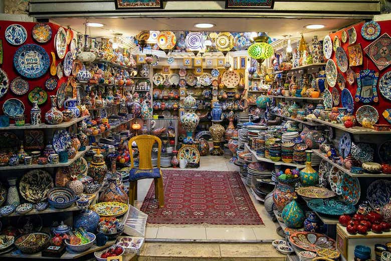 Un negozio tipico di Ta'if