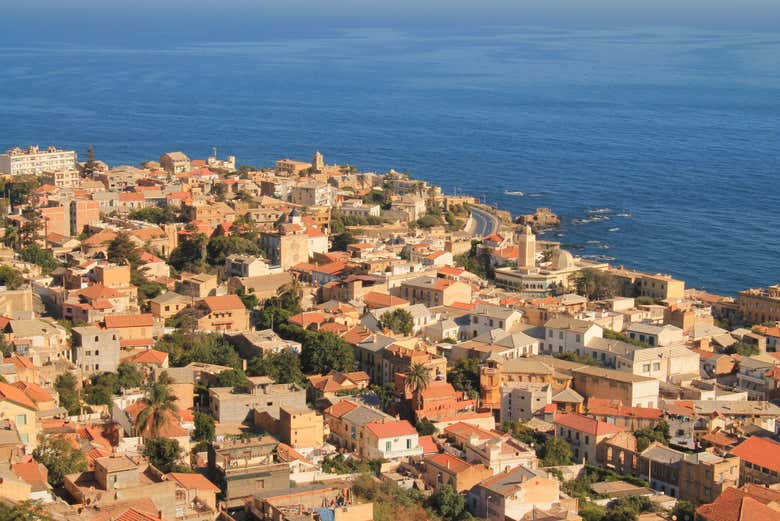 Paysage de la kasbah d'Alger