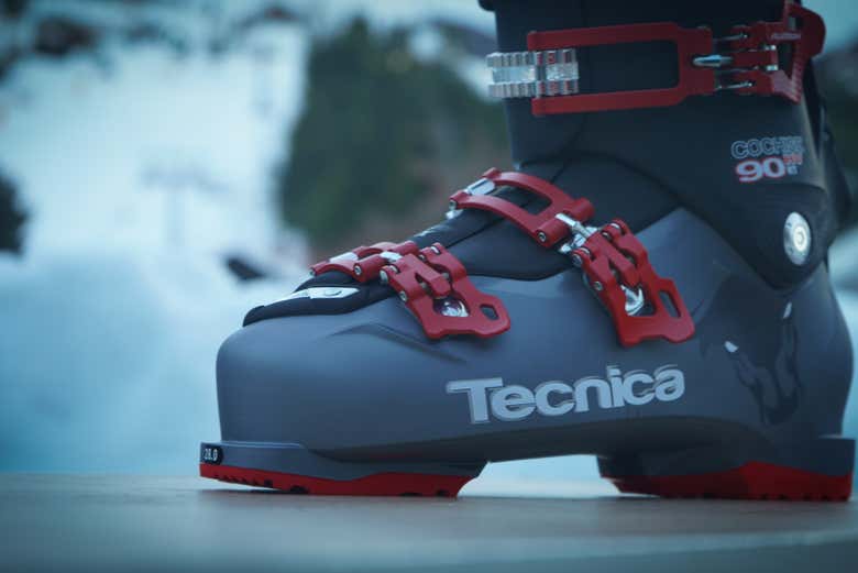 Botas para esquiar en Cerro Catedral