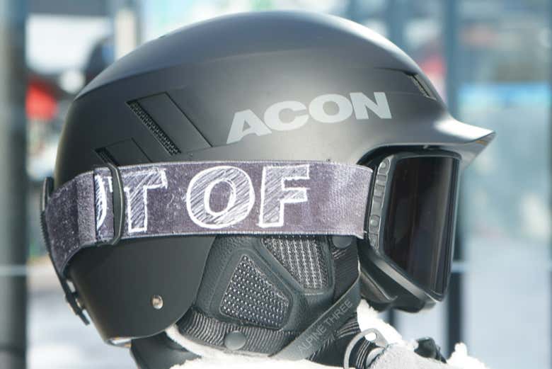 Capacete de esqui