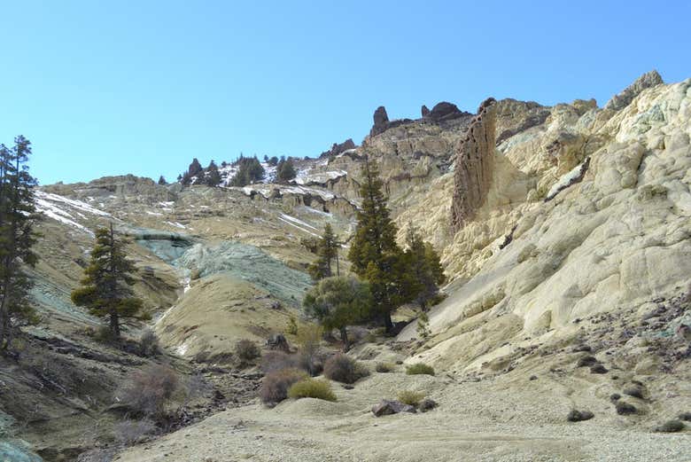 Los paisajes alrededor de la estancia
