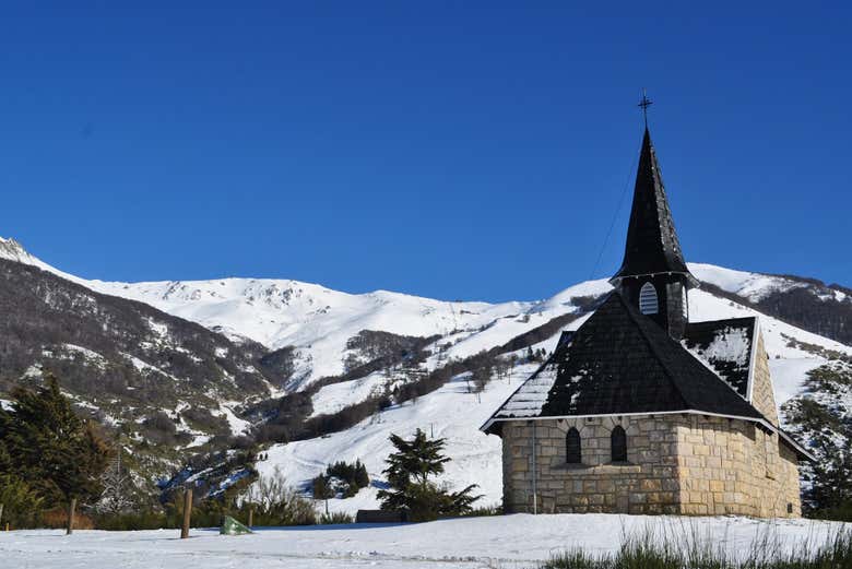 Un edificio histórico en Cerro Catedral