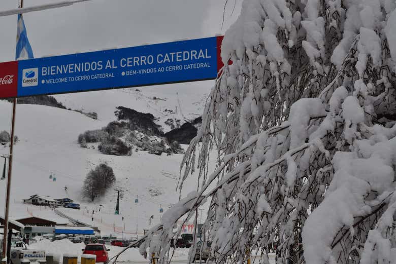 Llegando al Cerro Catedral