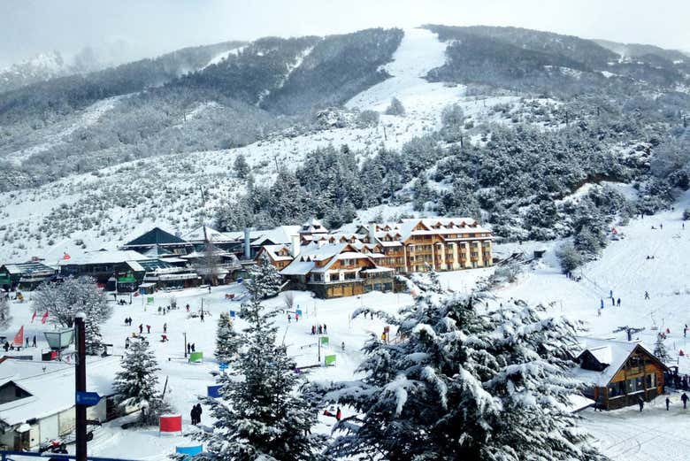 Snowy landscapes at Cerro Catedral