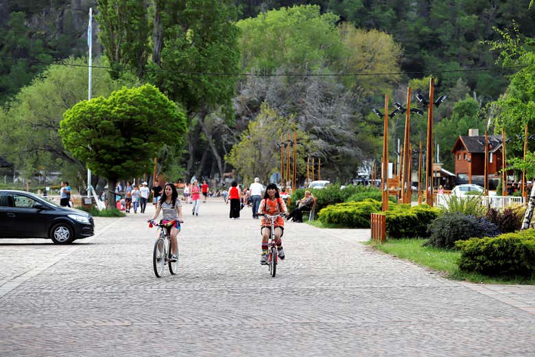 Você poderá percorrer as ruas de San Martín de los Andes